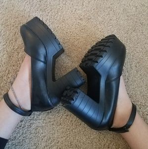 Black Platform Heels